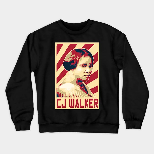 Cj Walker Retro Crewneck Sweatshirt by Nerd_art